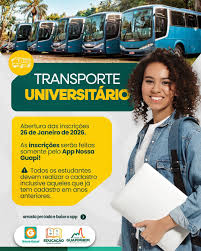 Guapimirim abre cadastro online para transporte universitário a partir de 26 de janeiro