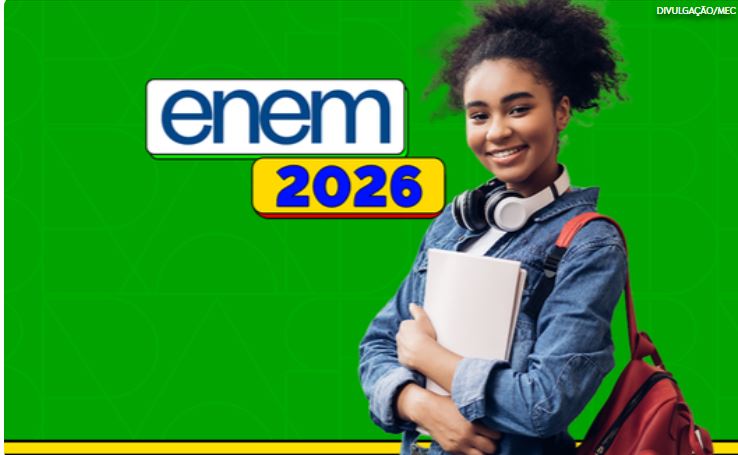 Enem 2026 abre inscrições com cadastro automático para alunos