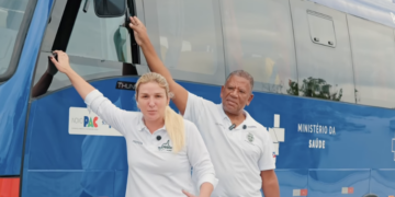 Guapimirm ganha reforço na saúde com novo Ônibus para transporte de pacientes