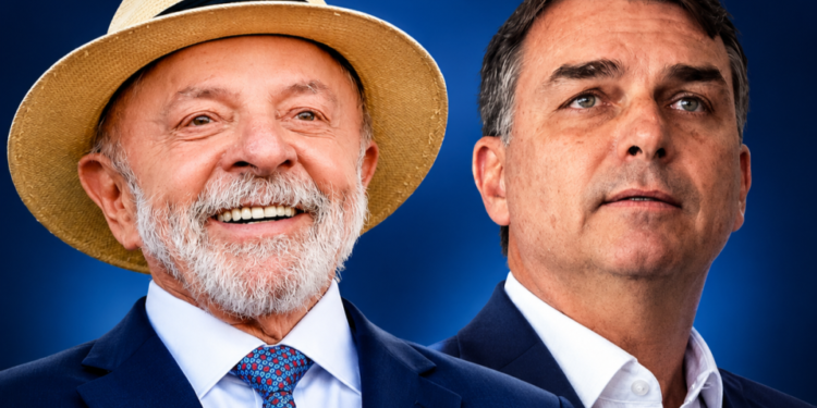 Pesquisas mostram Lula e Flávio Bolsonaro empatados a 9 dias do pleito